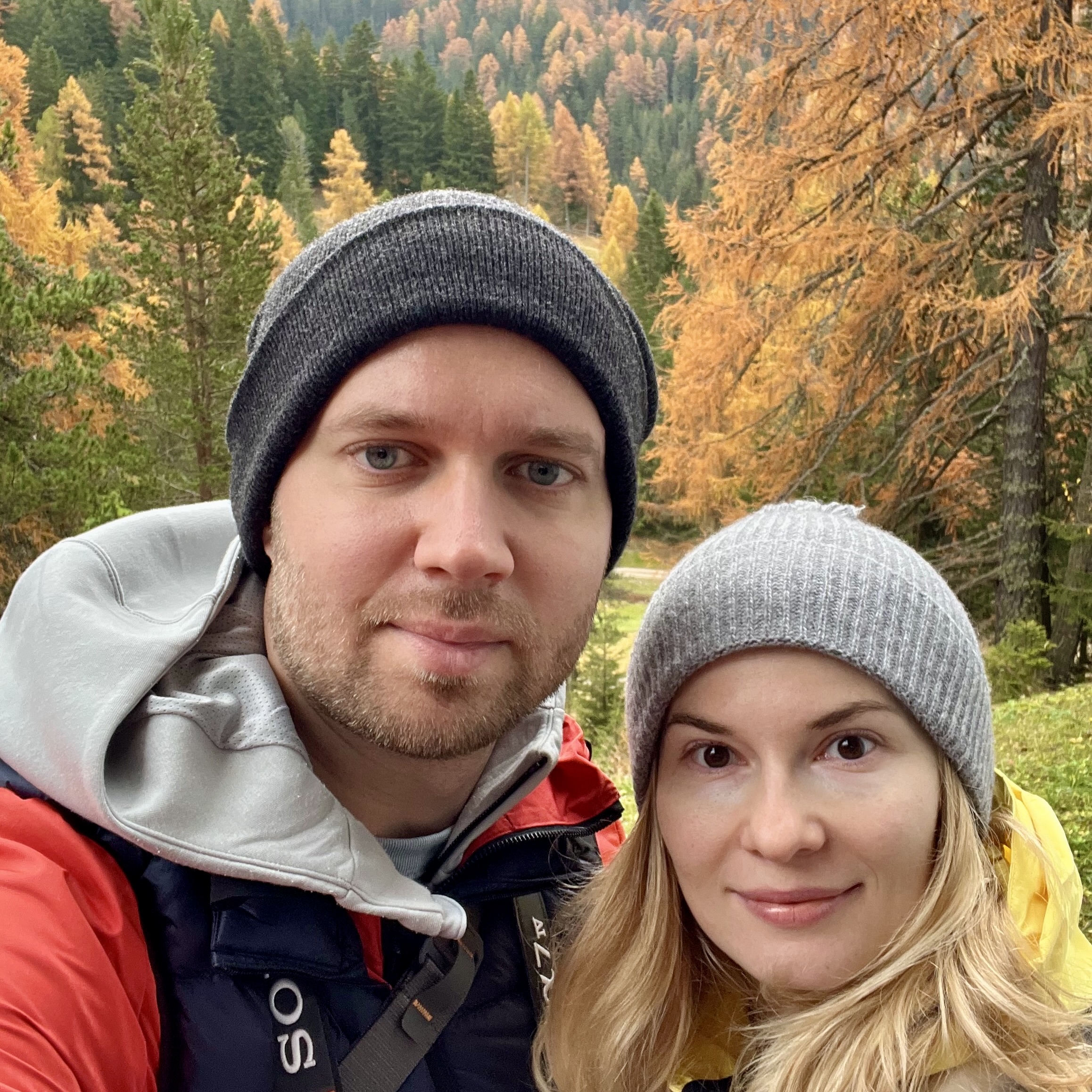 Denis and Julia in autumn